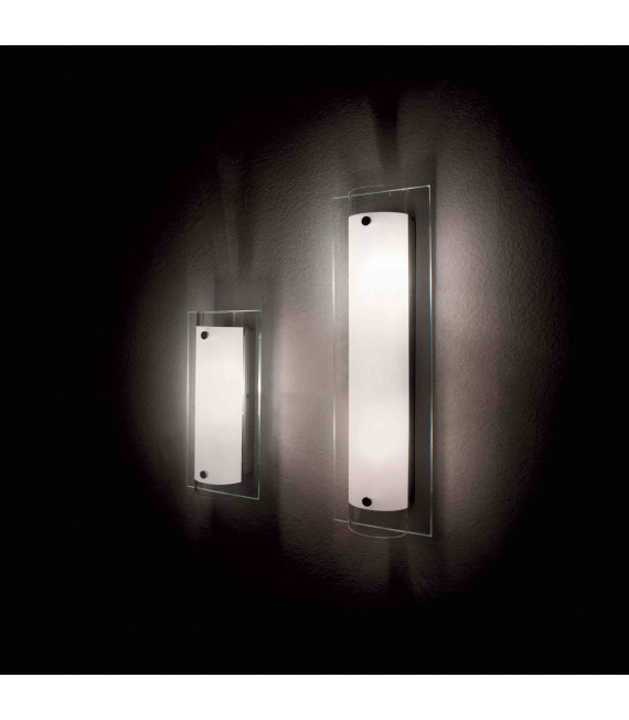 TUDOR Transparent wall light 1 bulb