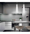 Suspension Blanche KUKY 1 ampoule