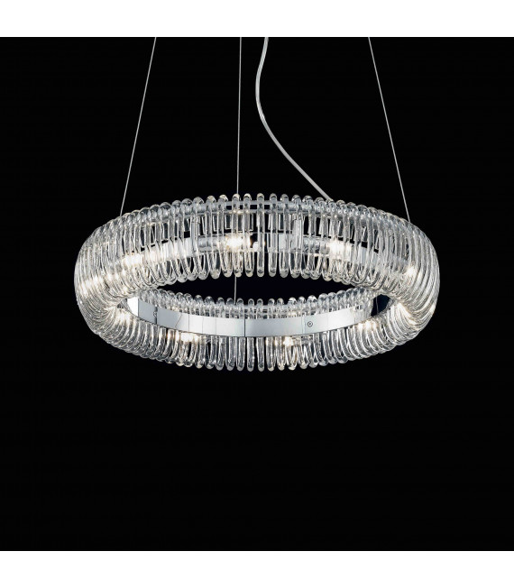 Lampadine QUASAR 10 a sospensione cromate