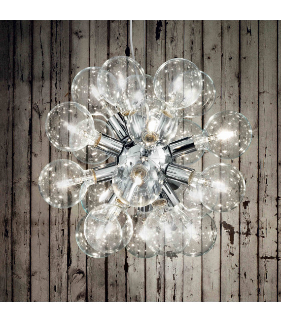 DEA Chrom Anhänger 20 Lampen