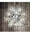 DEA Chrome Pendant 20 bulbs