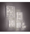ADMIRAL Chrome crystal ceiling light 8 bulbs