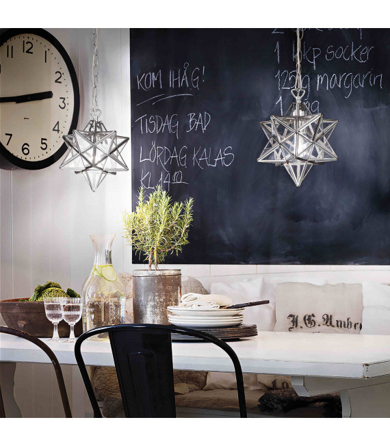 STELLA Chrome Pendelleuchte 1 Licht