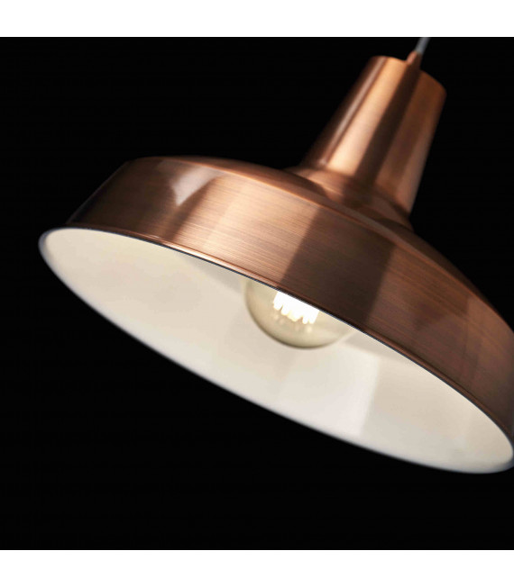 MOBY Sospensione in rame 1 lampadina