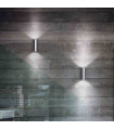 Chrome HOT 2-light wall light