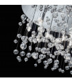 Plafonnier Chrome NEVE 5 ampoules
