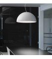 White DON suspension 1 bulb Diameter 64 Cm