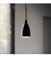 MANHATTAN black pendant light 1 bulb