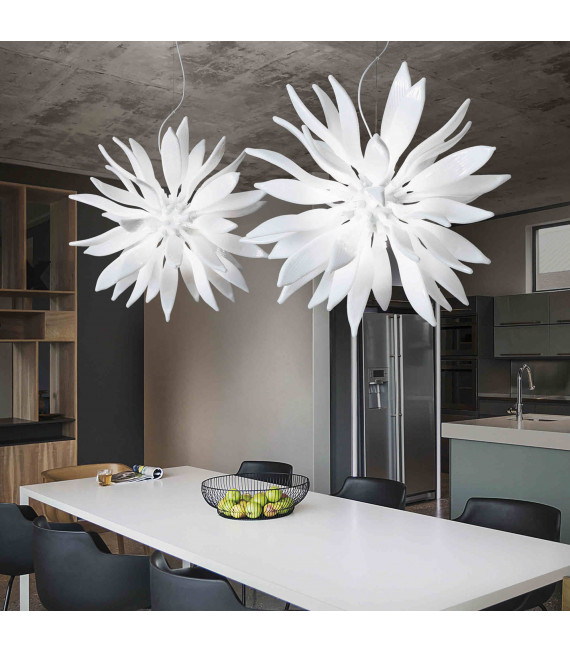 Suspension Blanche LEAVES 12 ampoules
