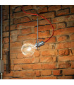 Suspension Chromée RADIO 1 ampoule