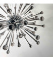 PAULINE Smoke Pendant 8 bulbs