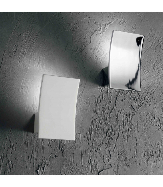 Lámpara de pared blanca FIX 1 bombilla