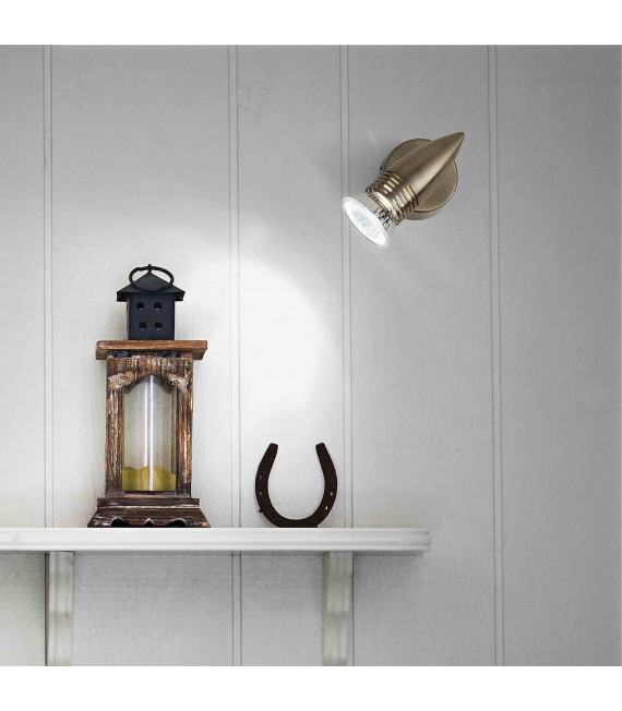 Applique Marrone ALFA 1 luce
