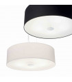 Black WOODY pendant light 4 bulbs
