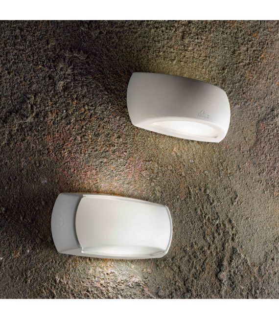 White FRANCY wall light 1 bulb