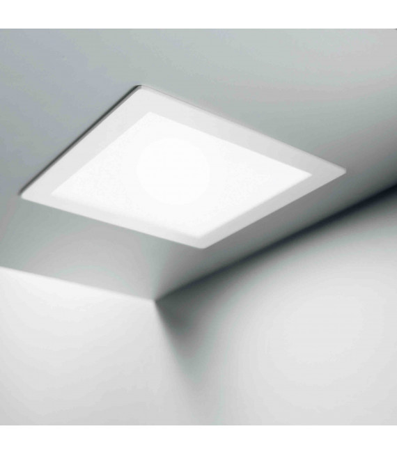 Faretto da incasso a soffitto GROOVE bianco 1 lampadina