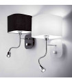 White HOLIDAY 2-light wall light