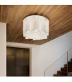 White COMPO ceiling light 10 bulbs