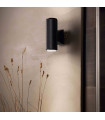 Applique murale Noire BASE 2 ampoules