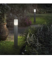 PULSAR Gray Floor Lamp 1 Bulb