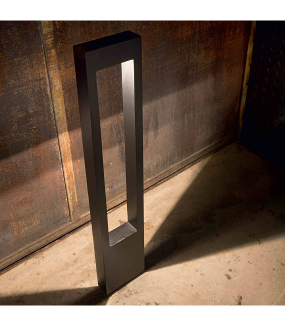 Stehlampe schwarz VEGA 1 Glühbirne