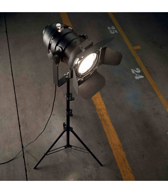 Lampadaire Noir MOVIE 1 ampoule