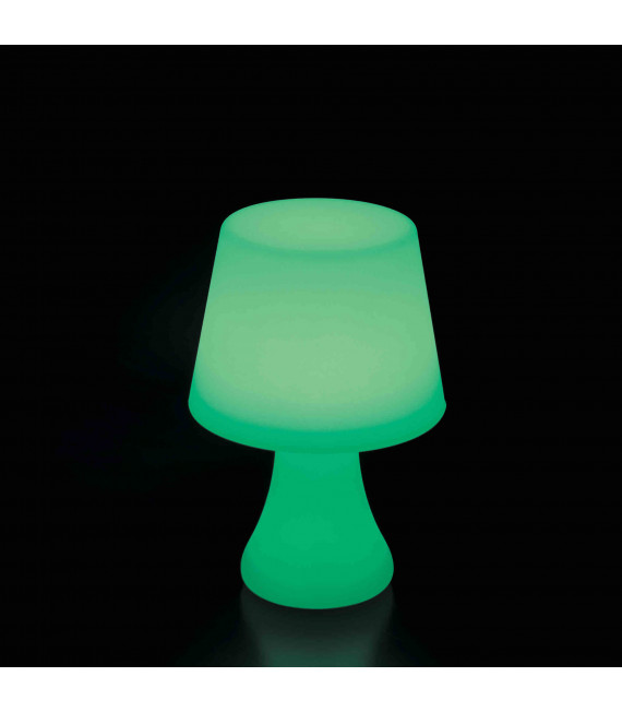 Lámpara de mesa LIVE blanca con 1 luz