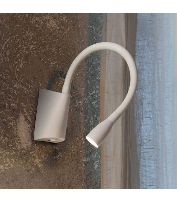 Aplique GOOSE blanco con 1 luz