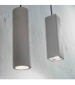 Suspension Ciment OAK 1 ampoule Largeur 42 Cm