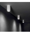 Plafonnier Blanc TOWER 1 ampoule Diamètre 7 Cm