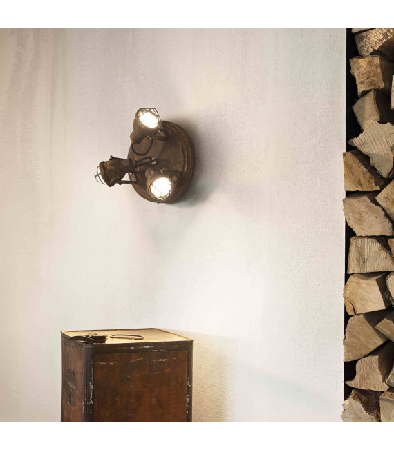 Plafonnier Corten BOB MINI 3 ampoules