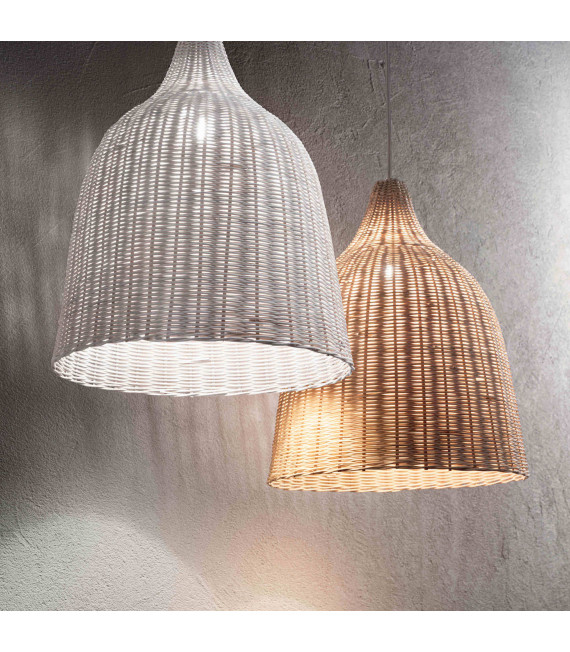 Suspension Blanche HAUNT 1 ampoule