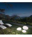 White floor lamp SASSO 1 bulb Diameter 55 Cm