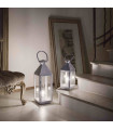 White MERMAID 1-light metal table lamp