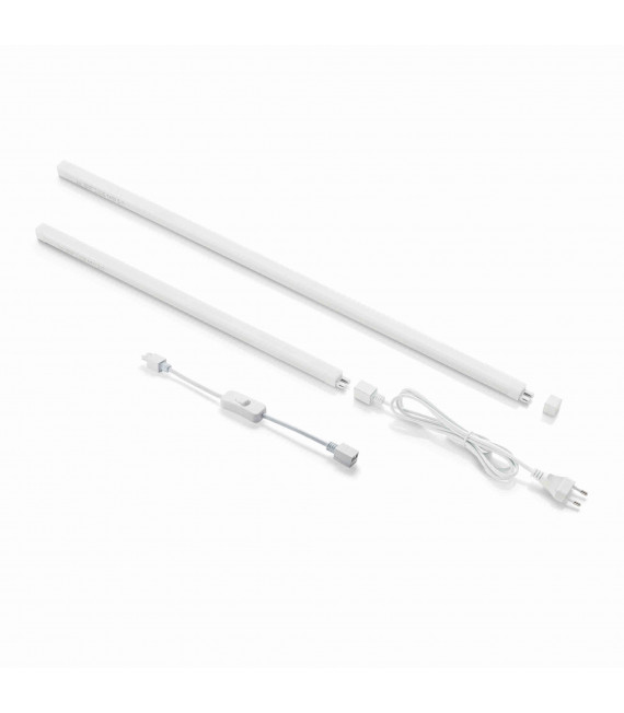 Weiße Wandleuchte ACCESSORI 84 Glühbirnen