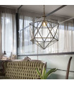 Metal pendant light DECA 1 bulb