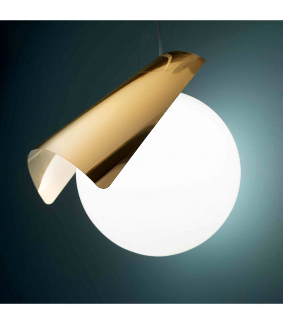Anhänger Messing PENOMBRA 1 Glühbirne