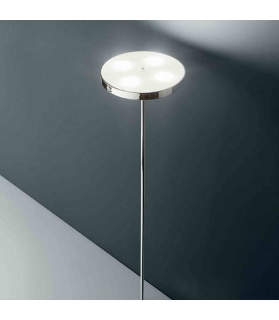 COLONNA chrome floor lamp 4 bulbs