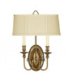 Applique murale Cambridge Laiton bruni 44