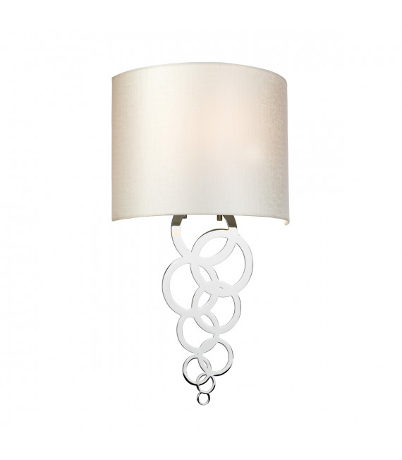 Applique murale Curtis Chrome poli 52