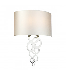 Applique murale Curtis Chrome poli 52