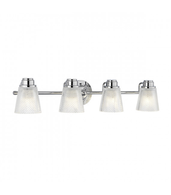 Applique murale Hudson Chrome poli