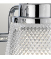 Applique murale Hudson Chrome poli