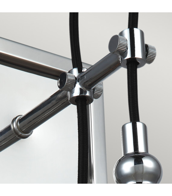 Applique murale Loras Chrome
