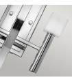 Applique murale Mondo Chrome poli