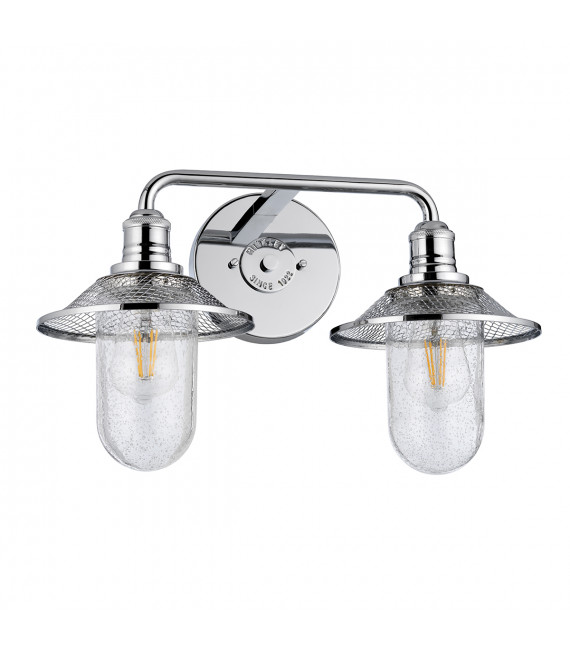 Applique murale Rigby Chrome poli