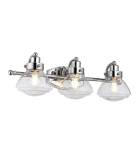 Applique murale Scholar Chrome poli