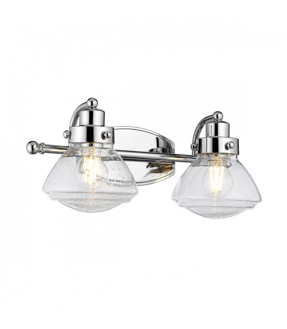 Applique murale Scholar Chrome poli