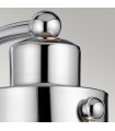 Applique murale Scholar Chrome poli