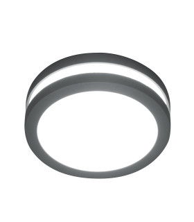 Applique murale de jardin Ano Graphite 14 Cm